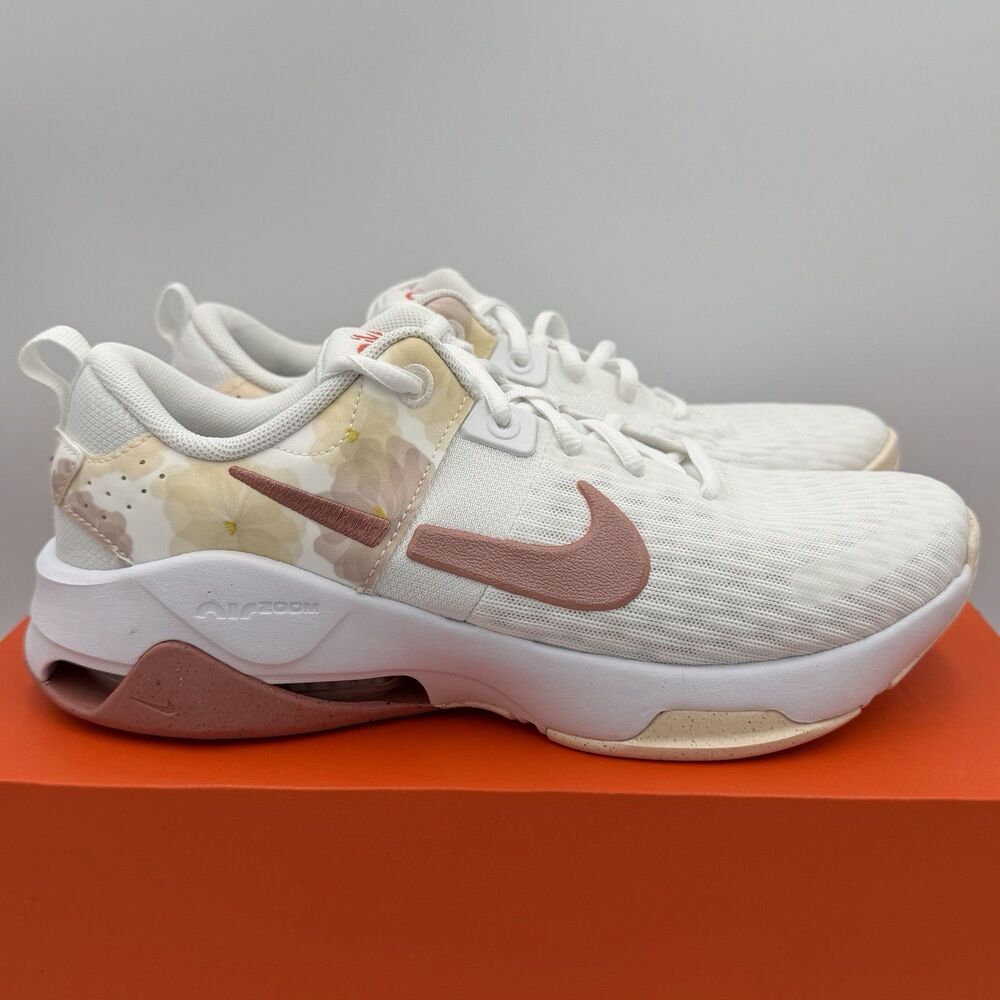 Nike Zoom Bella 6 PRM DZ1347-100 White Guava Ice Women's Shoes Size 9